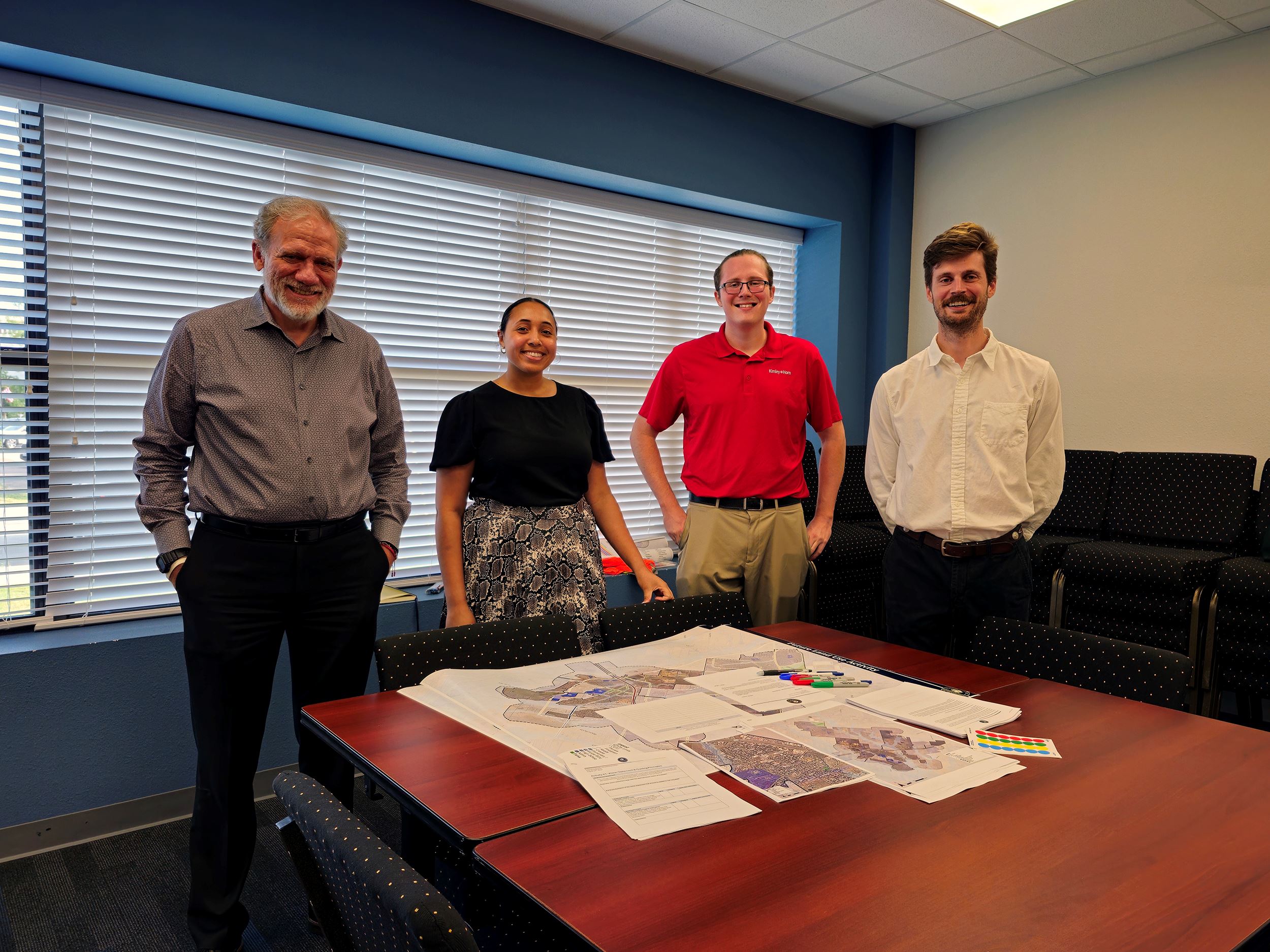 Kimley-Horn Project Personnel ready to host event