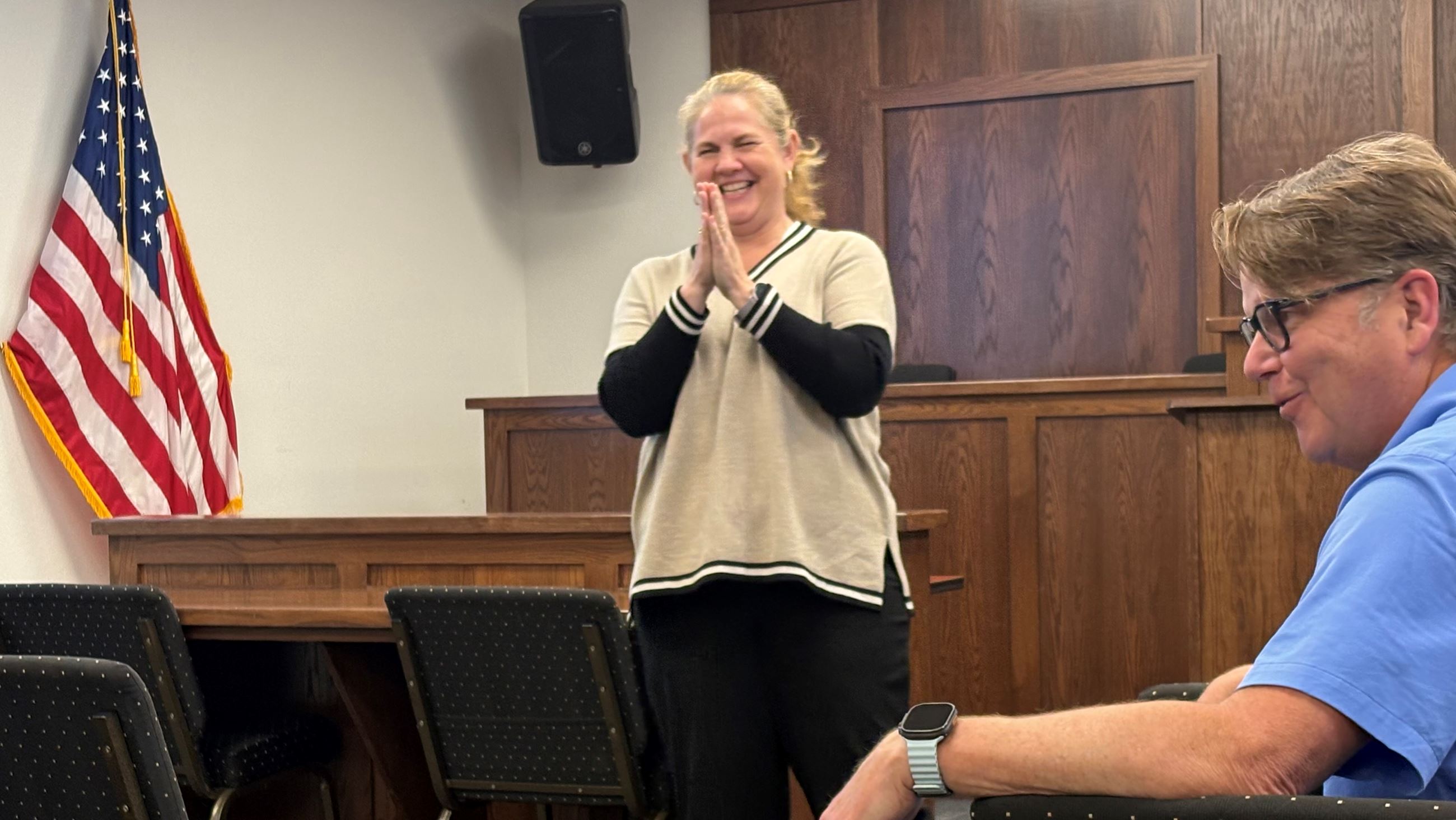 UDC Meeting Picture 1 - Carissa Cox from Kimley Horn