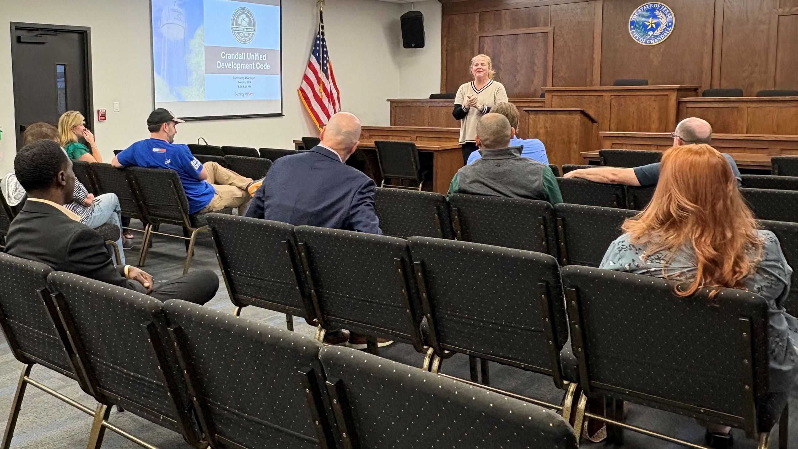 UDC Meeting Picture 3 - Crowd View Right Angle