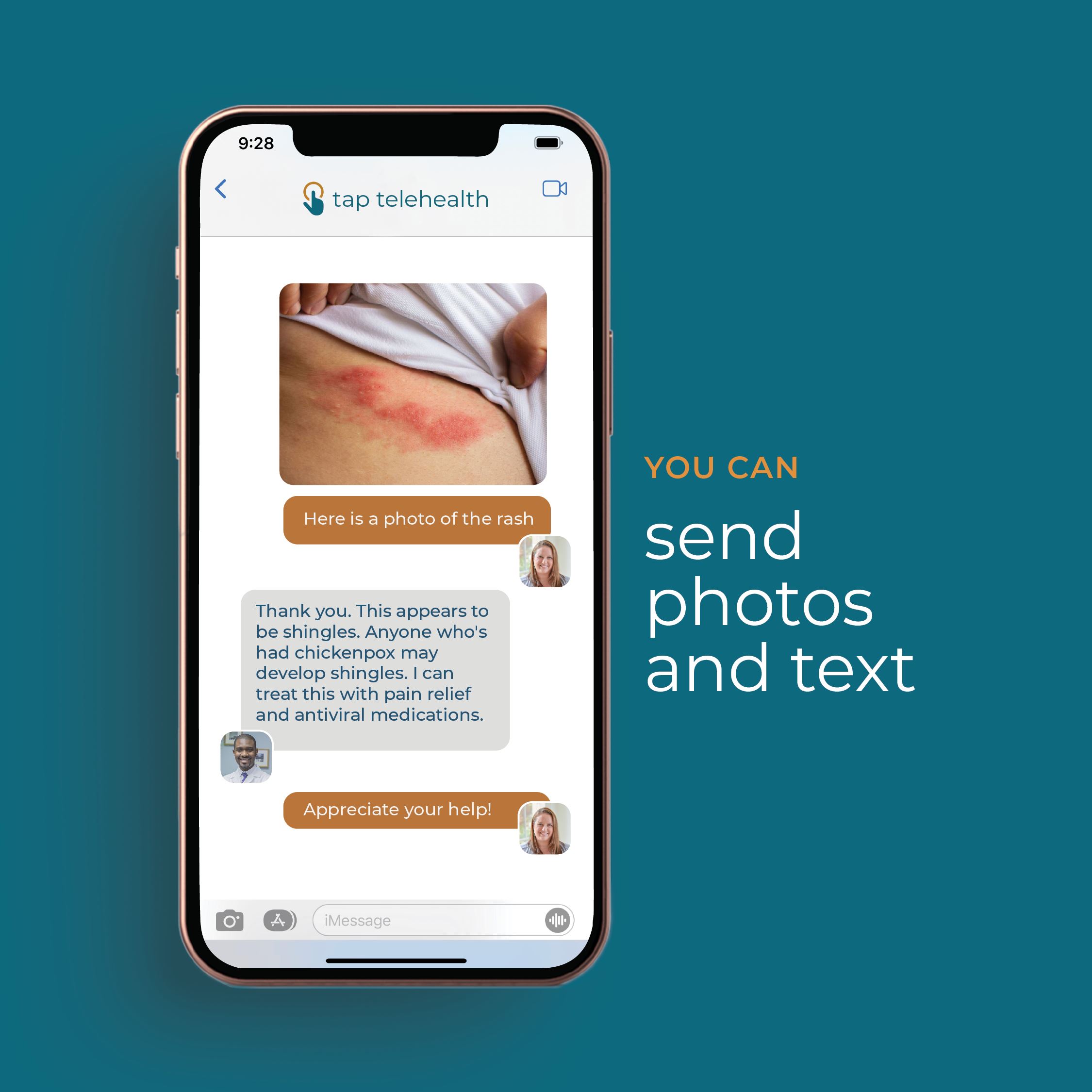 Text Telehealth is live in Crandall!